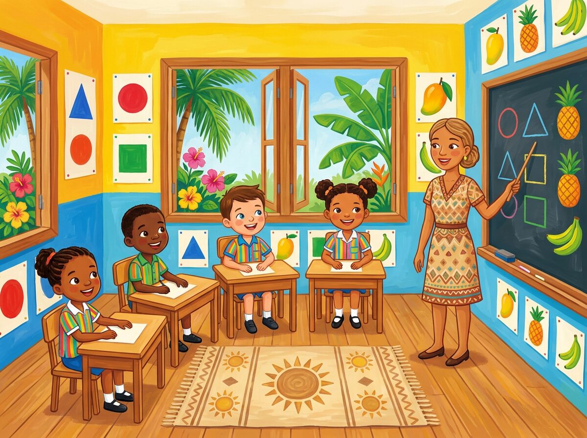 Caribbean classroom